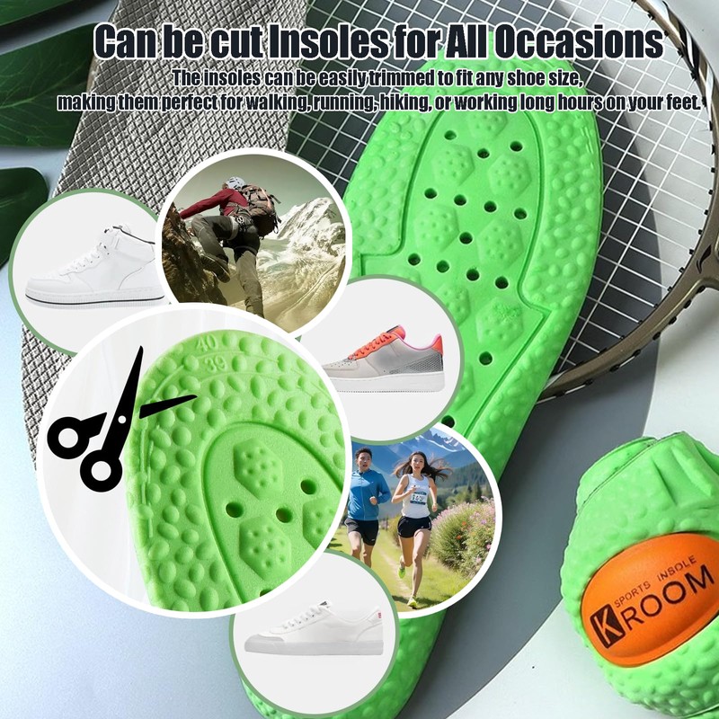 Canlaten·U Cloud Insoles for Men Women - Comfort Ultra-Soft Memory