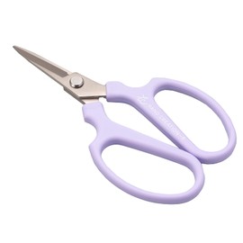 Sakagen 23382 Craft Shears, Mini Flower Makeup, Electroless Nickel Plating, Approx. 6.5 x 3.5 inches (16.5 x 9 cm), Made in Japan, Lavender