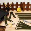 32 Pieces 15.74 Inches Tree Straps for Staking with Grommet