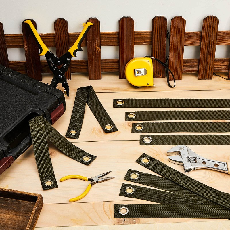 32 Pieces 15.74 Inches Tree Straps for Staking with Grommet