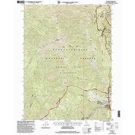 YellowMaps Helena CA topo map, 1:24000 Scale, 7.5 X 7.5 Minute, Historical, 1998, Updated 2003, 26.6 x 21.4 in - Tyvek