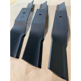 Rhino Set/3 blades for Servis Rhino 60" (5') finish grooming mowers replaces 00761712