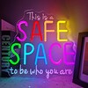 Safe Space Neon Sign This Is Safe Space To Be