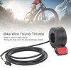 Electric Bike Finger Throttle ABS Scooter Throttle Thumb Accelerator Part