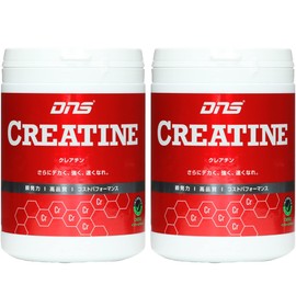 DNS Creatine Powder 200g, 2-Piece Set, Creapure Creatine Monohydrate, Domestically Manufactured, Bursting Power, Muscle Training, Training