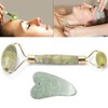 Guasha Facial con Rodillo de Jade Natural Jade Roller Gua