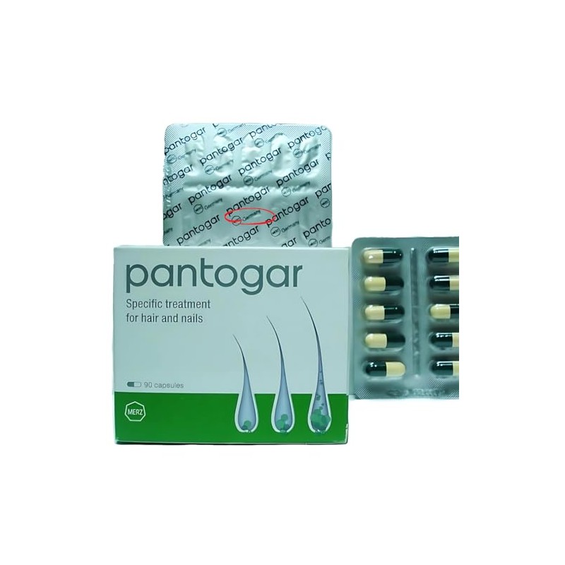 Pantogar Dietary Supplement Hair and Nail Support Original German Formula