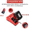 TPDL Milwaukee M12 and M18 Battery Charger: Fast, Safe, and