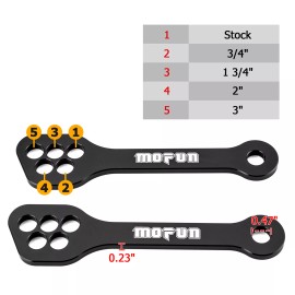MOFUN Rear Cushion Lever 0-3" Lowering Link Drop Kit For Suzuki GSX1300R Hayabusa 99+