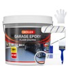 Mollor 3‑in‑1 Epoxy Floor Coating, Gray, 106 oz Concrete Floor
