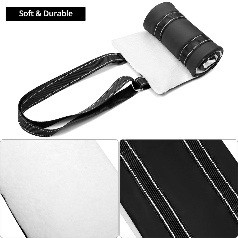 QWORK Ergonomic Dog Support Harness – Adjustable and Portable with