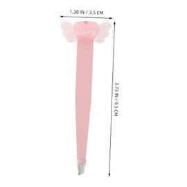 Beavorty 4Pcs Precision Stainless Steel Makeup Tweezers for Eyebrow Shaping Facial Hair Removal False Eyelash Application Durable Beauty Tools for Men and Women