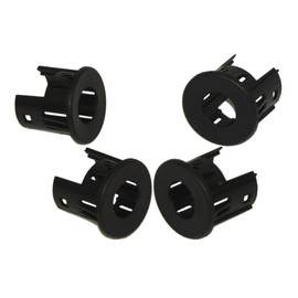 Bundle Rear Bumper Sensor Inner Outer Bezel Retainer Texture 4pcs For Dodge Ram 1500 2009-2018 / Ram 2500 3500 2010-2018