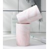 Kelake Ceramic Rustic Pink Marble Bathroom Tumbler Cup for Mouthwash