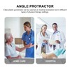 Goniometer - Goniometer Physiotherapy/Adjustable 360 Measure Goniometer/Measuring Tool Angle Ruler