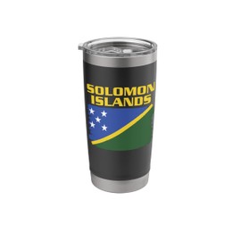 Solomon Islands Flag, Solomon Islands Stainless Steel Insulated Tumbler
