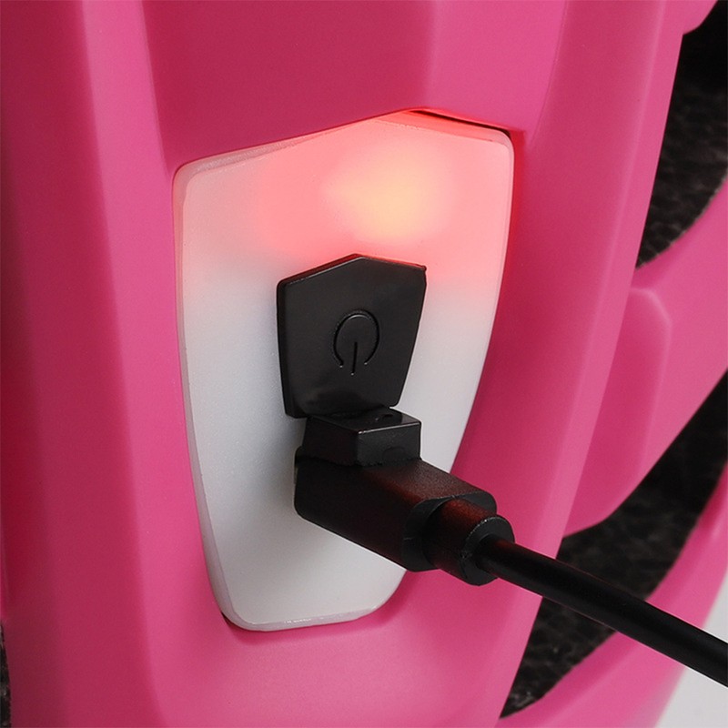 Children Helmet Adjustable Safety Helmet with Warning Light for Scooter