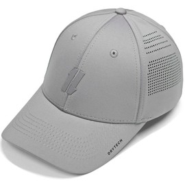 King & Fifth Supply Co Mens Workout Hat - The Rise & Grind - Gym Hat, Performance Hats for Men, Athletic Hats. Try this Cool & Dry Sport Hat - Color: Vapor Grey, Size: L/XL