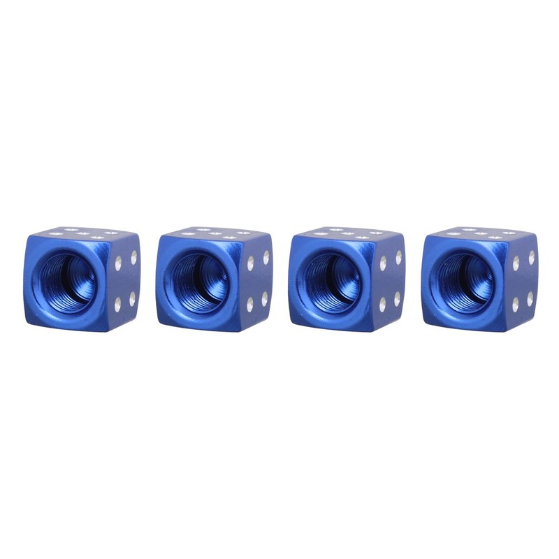TOMALL Tire Valve Caps Dust Caps Dice Style Wheel Tire