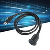 Type C 3.1 to USB 3.0 Flush Mount Cable with
