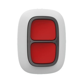 Dual Emergency Button White for Smart Alarm - Ajax Systems