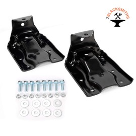 Rear Leaf Spring Hanger Shackle Bracket Pair Set For Chevy Silverado 1999-2007 GMC Sierra 2007-2013 Replacement For 12474021 722032