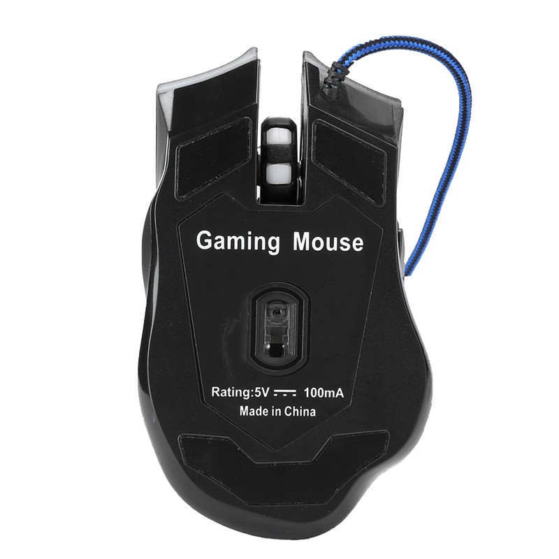 Wired Mouse LED Luminous 6 Key USB Home Office Gaming