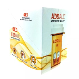 AddAll XR 750mg, Energy Focus Concentration, 6 Packs - 12 Capsules