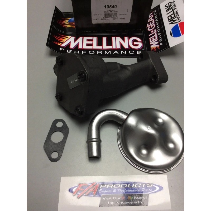 Melling 10540 Pontiac V8 Engines High Performance Oil Pump With