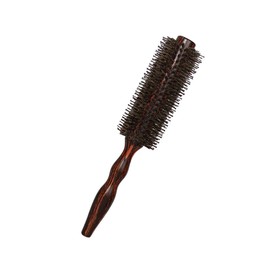 BIUDECO curly hair comb Professional Round Brush Curling Hair Brush hair curling brush bristle hair brush comb for curly hair Hairdressing Brush pig hair comb lotus tree to rotate massage
