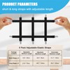 Tablecloth Clips for Outdoor Thick Tables Hidden Strap 5 Pack,