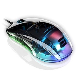 ENDGAME GEAR XM1 RGB Gaming Mouse - PMW3389 Sensor RGB Mouse Lighting 50 to 16,000 CPI Mouse with Side Buttons 60M Switches Wired Computer Mouse 2.75 oz Lightweight Gaming Mouse - Dark Reflex