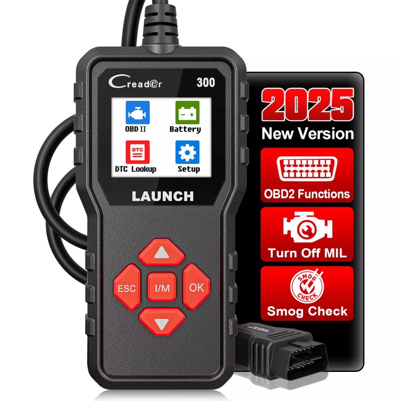 LAUNCH Automotive Scanner Code Reader OBD2 Check Engine Fault Car