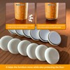 Furniture Sliders for Carpet 50mm, 12pcs Furniture Glides Sliders Sliding