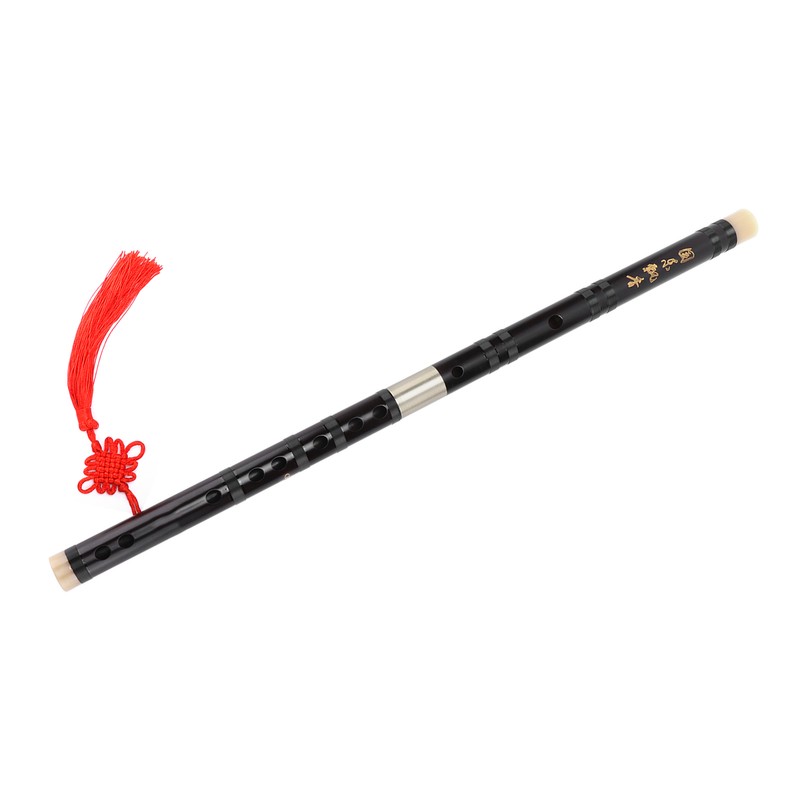 Flute Traditional Handmade Chinese Instrument ReddishBrown Dizi for Music Lover(G