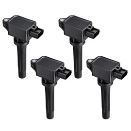 SYKRSS Set of 4 Ignition Coil UF656 Compatible with Mazda 3 Sport Mazda 3 6 CX-3 CX-5 CX-9 MX-5 Miata 2.0L 2.2L 2.5L L4 Replacement for PE2018100 UF-656 UF805 5C1894 GN10625 PE0118100 UF656T C857