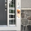 Pomeranian Pom Pomeranian Pomeranian Sign Bell Noise Dog Saying Door