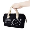Skater KGAF1-A Canvas Insulated Lunch Bag, Handbag, Cat