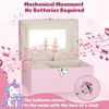 Huiguli Jewellery Box Musical for Girls, Ballerina Jewellery Box Musical