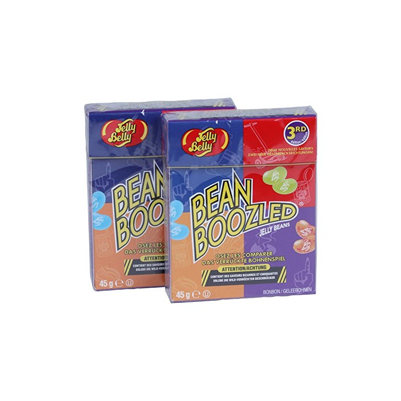 2 Jelly Belly Bean Boozled Flip Top Boxes