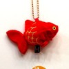 Goldfish Bell ryuukin Mascot Key Chain Red