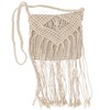 GURU SHOP Macrame Shoulder Bag, Round Shoulder Bag, Model 1,