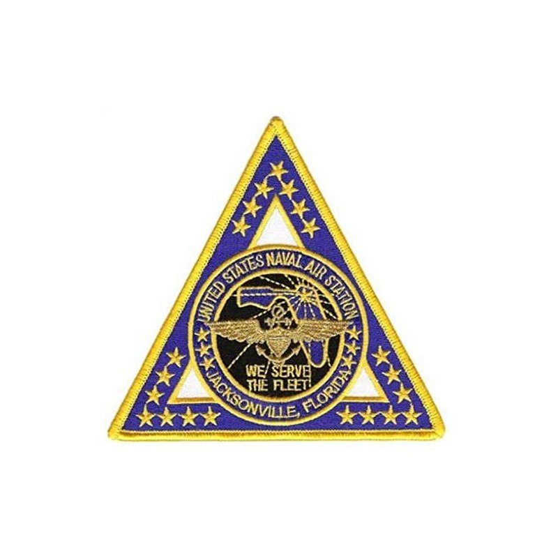 Squadron Nostalgia LLC NAS Jacksonville Patch – Sew On, 4"