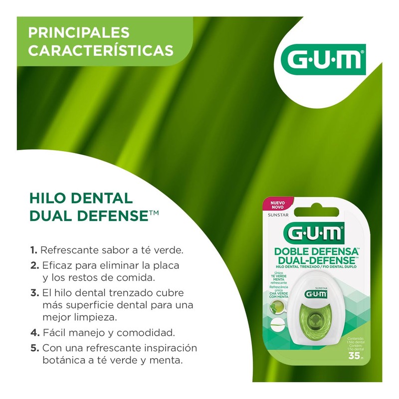 2008LY - HILO DENTAL TÉ VERDE SINGLE