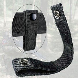 Handcuff Strap w, Handcuff Holder for Duty Belt, Handcuff Strap Holder, with Snap Closure, Handcuff Belt Keeper, Handcuff Belt Clip, Handcuff Belt Hook, Cuffs Carrier for 1.75/2/ 2.25 Inch Duty Belt