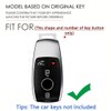 SANRILY Fit for Mercedes Key Case Carbon Fiber Pattern 4