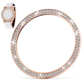 SEWACC Watch Case Rhinestone Protective Cover for Watch Stylish Lightweight Design Fit Durable Edge Protection from Scratches and Bumps