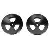 1 Pair 1/4 Inch NAB Hub Optical Shaft Adapter Aluminum