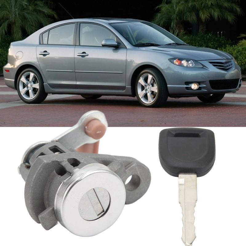 Left Front Door Lock Cylinder Zinc Alloy Excellent Mechanical Stability