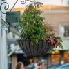 WALLFID 2PCS Hanging Basket Liners 14 Inch,Felt Basket Liner,Garden Basket